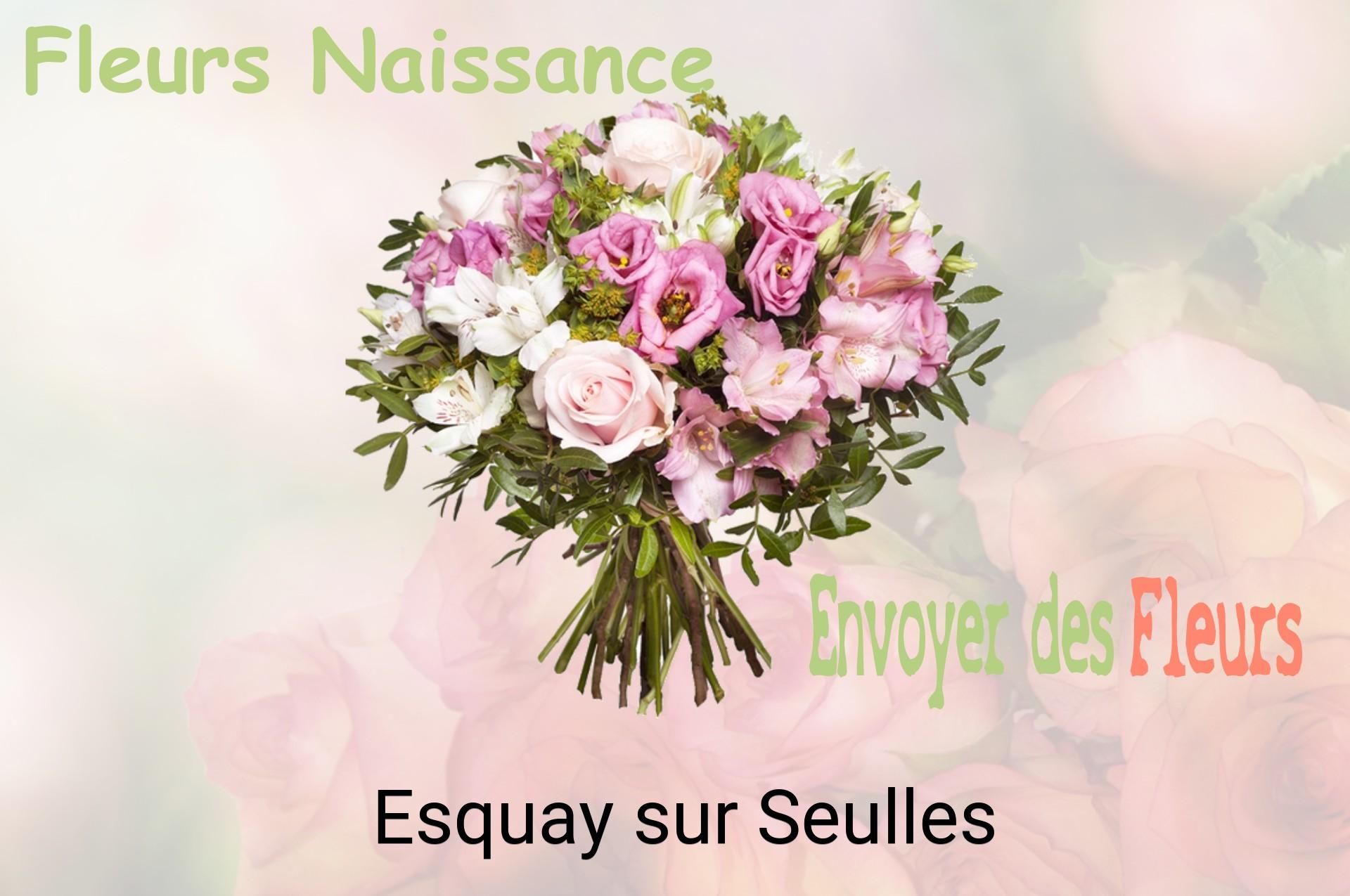 Bouquet de fleurs de naissance livré à Esquay-sur-Seulles