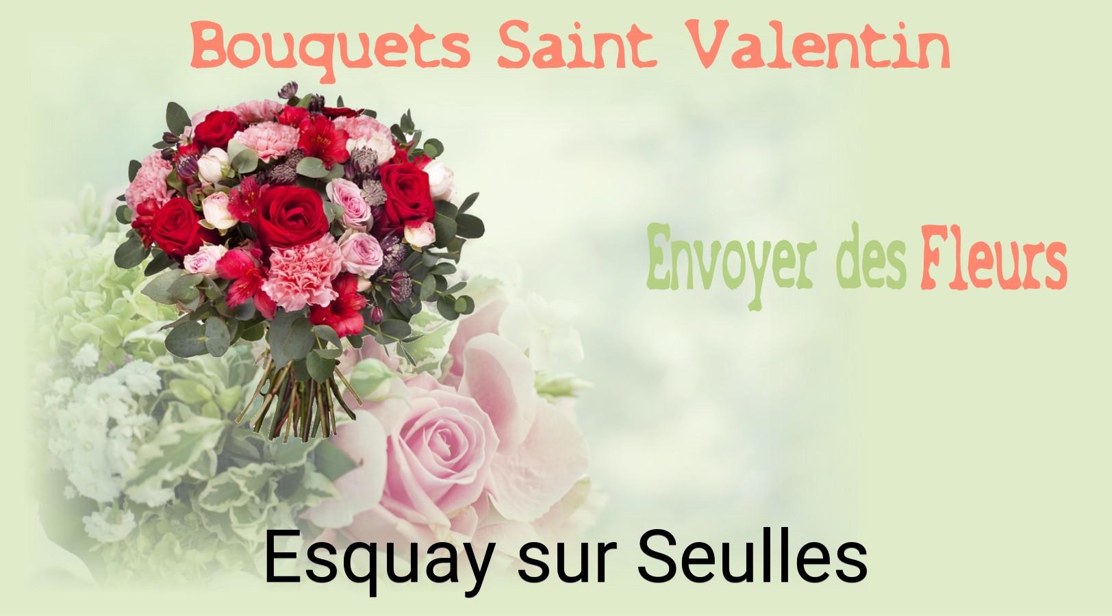 Roses de Saint-Valentin livrées à Esquay-sur-Seulles